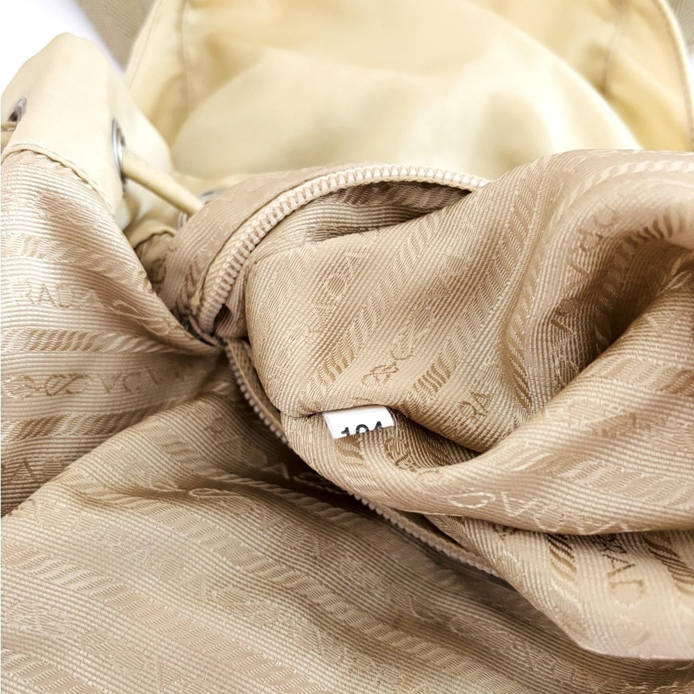 Prada Re-Nylon Beige Desert Backpack - Picture 8 of 13